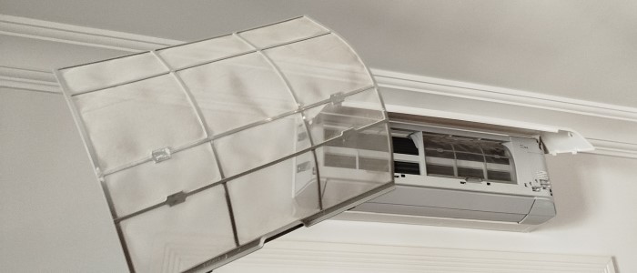 Fujitsu klíma szűrőjének tisztítása